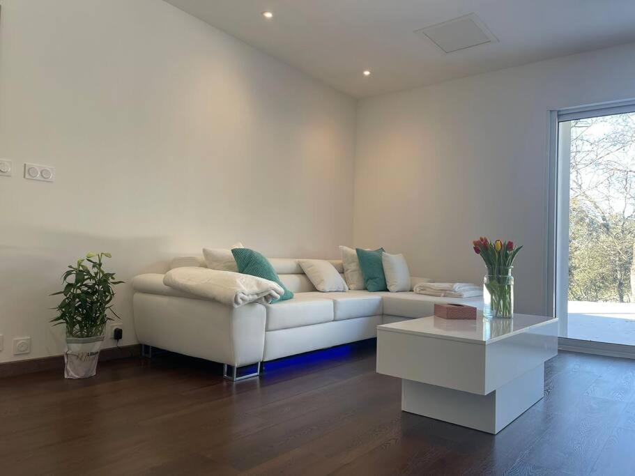 Brand New Villa With Fully Intergrated Air Conditioning & Private Pool, Overlooking Forest Sardan Luaran gambar